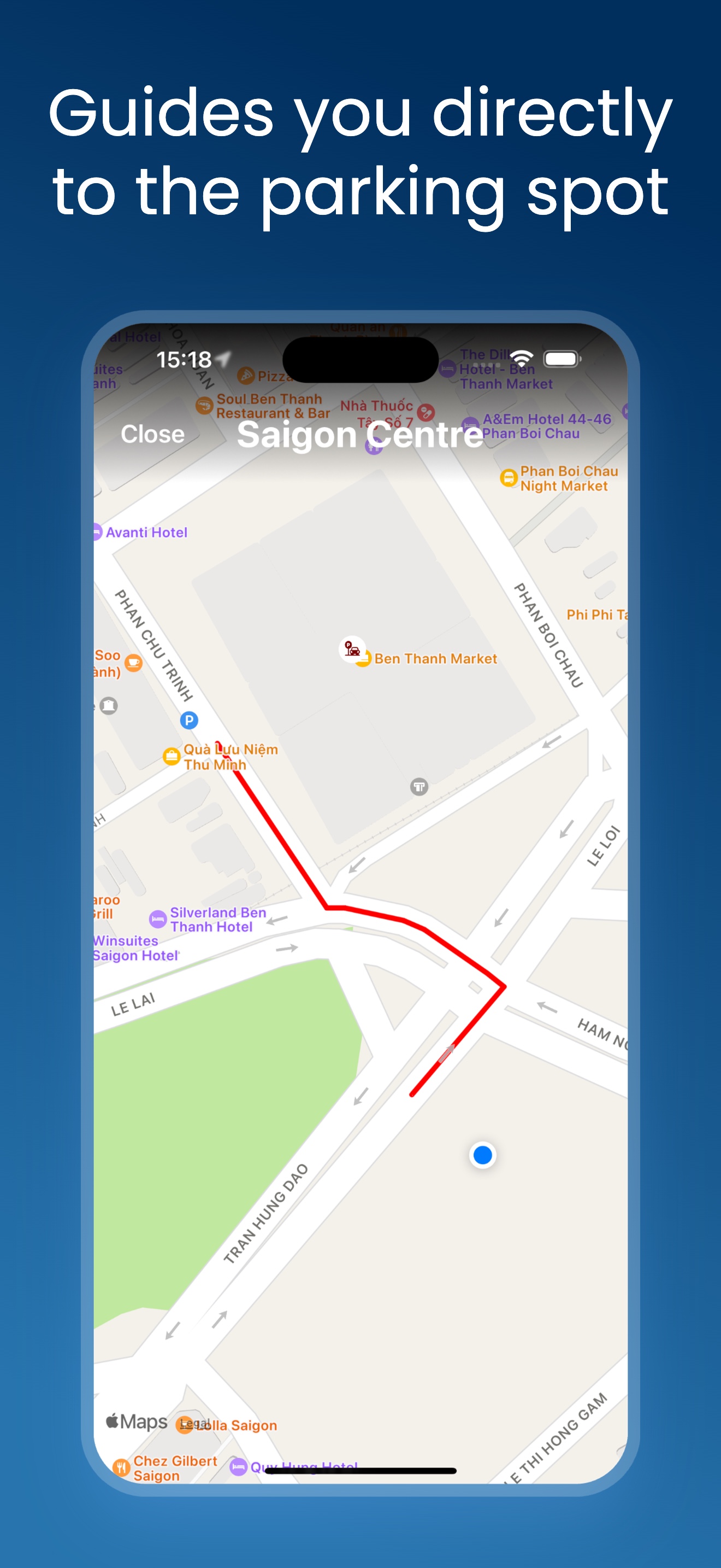 Huanao Car Parking App Screenshot 1